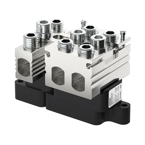Einbau-Klemmenblock - MAB3050S10 - MOREK - Schraubanschluss / zum Testen und Trennen / Erdung