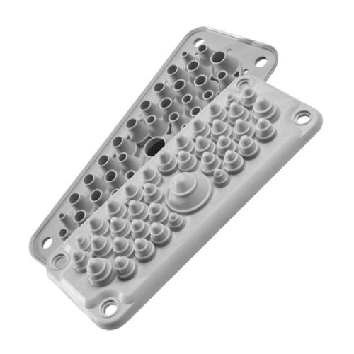 IP67-Kabeldurchführungsplatten - MBA1C37G11 - MOREK - für Schaltschrank