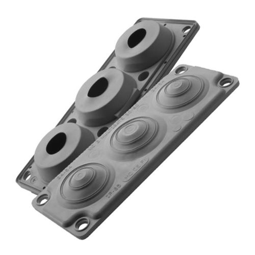 IP65-Kabeldurchführungsplatten - MBA1F03L11 - MOREK - für Schaltschrank