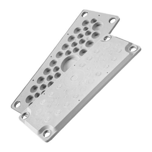 IP54-Kabeldurchführungsplatten - MBA3F35L11 - MOREK - für Schaltschrank