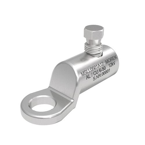 Ringkabelschuh - MSLL50A - MOREK - mit Schraubanschluss / ohne elektrische Isoliereigenschaften / Aluminiumlegierung