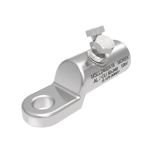 Ringkabelschuh - MSLL240A - MOREK - mit Schraubanschluss / ohne elektrische Isoliereigenschaften / Aluminiumlegierung