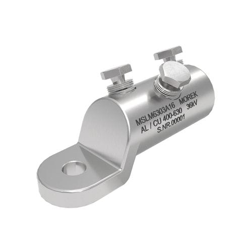 Ringkabelschuh - MSLM630A - MOREK - mit Schraubanschluss / ohne elektrische Isoliereigenschaften / Aluminiumlegierung