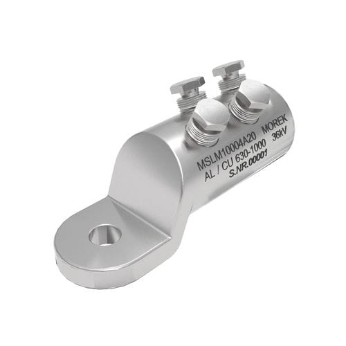 Ringkabelschuh - MSLM1000A - MOREK - mit Schraubanschluss / ohne elektrische Isoliereigenschaften / Aluminiumlegierung