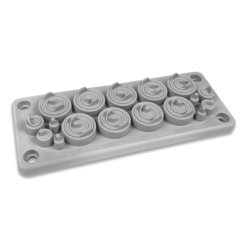 IP65-Kabeldurchführungsplatten - MBA1N17X11 - MOREK - für Schaltschrank