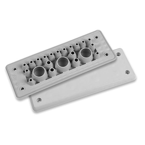 IP65-Kabeldurchführungsplatten - MBA8N22X24 - MOREK - für Schaltschrank