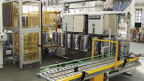 Dosiersystem für Farben - EASYPAINT IN-CAN - INKMAKER SRL - gravimetrisch / volumetrisch / automatisch