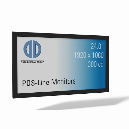 LCD-Monitor - POS-Line 24" IoT - Data Display GmbH - mit LED-Rückbeleuchtung / Industrie / für POS