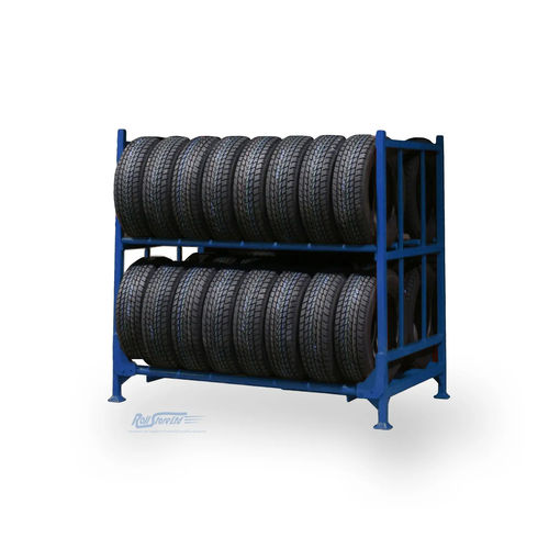 Regal für Reifen - STILLTR1 - Rollstore Ltd - für Materialumschlag / Fachboden / dynamisch