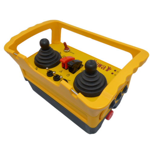 Funkfernsteuerung - COMBIPLUS - SINDITO - ITOWA - mit konfigurierbaren Tasten / Joystick / Kippschalter