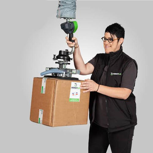 Manipulator mit Saugrohr - ERGO Fast - Manut-LM - elektrisch / für Fässer / Umschlag