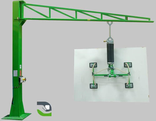 Säulenschwenkkran - Manut-LM - 270° / für Hubanwendungen / für schwere Lasten