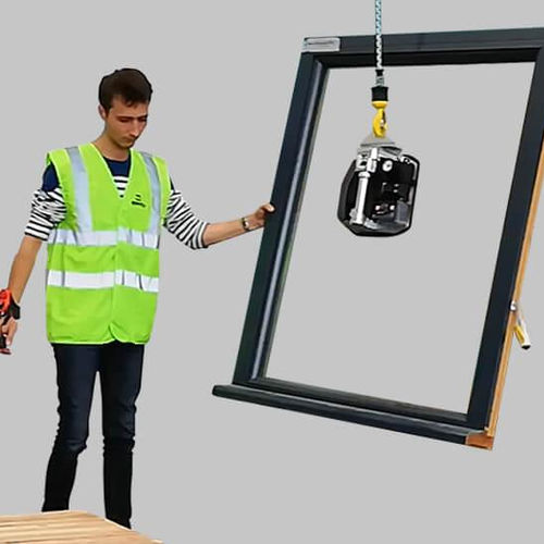 Saugnapf für Materialumschlag - VM-70 - Manut-LM - rechteckig / für Hubanwendungen / Vakuum