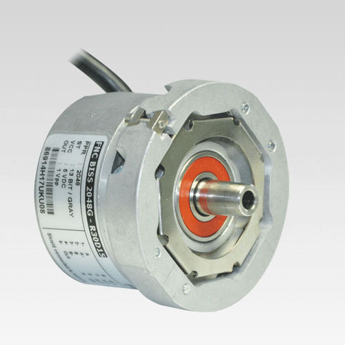 Drehgeber für Motorfeedback - FNC SC2048 series - FENAC ENGINEERING LTD. - absolut / mit Vollwelle / Flansch