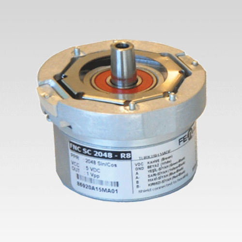 Drehgeber für Motorfeedback - FNC BISS2048 - FENAC ENGINEERING LTD. - absolut / mit Vollwelle / Sinus