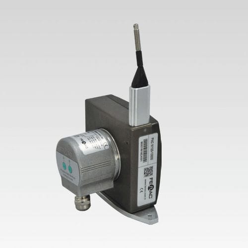 Flansch-Seilzuggeber - FNC W100 series - FENAC ENGINEERING LTD. - analog / Aluminium / gehärtet