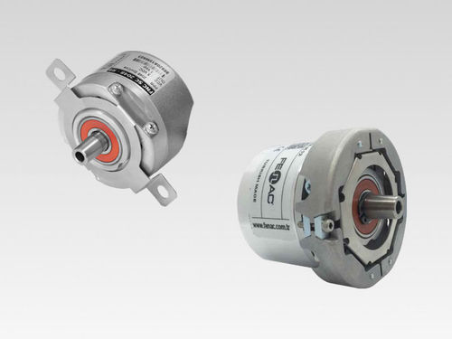 Inkrementaler Drehgeber - FNC 58SC series - FENAC ENGINEERING LTD. - Flansch / analog / Aluminium