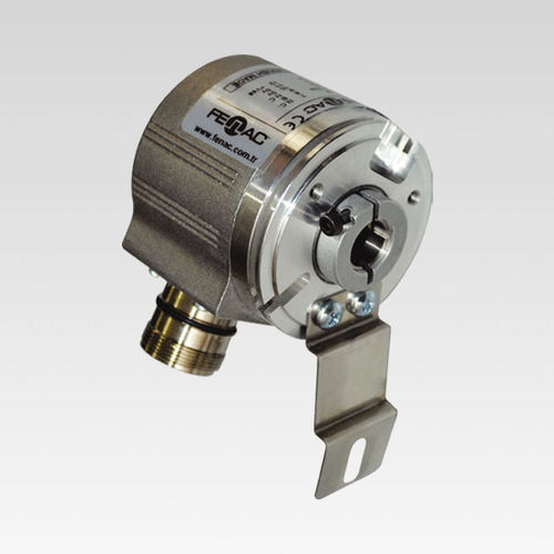 Absoluter Drehgeber - FNC ASS 58 series  - FENAC ENGINEERING LTD. - optisch / Hohlwelle / Synchroflansch