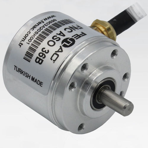 Absoluter Drehgeber - FNC AS36B series - FENAC ENGINEERING LTD. - optisch / Magnet / Flansch