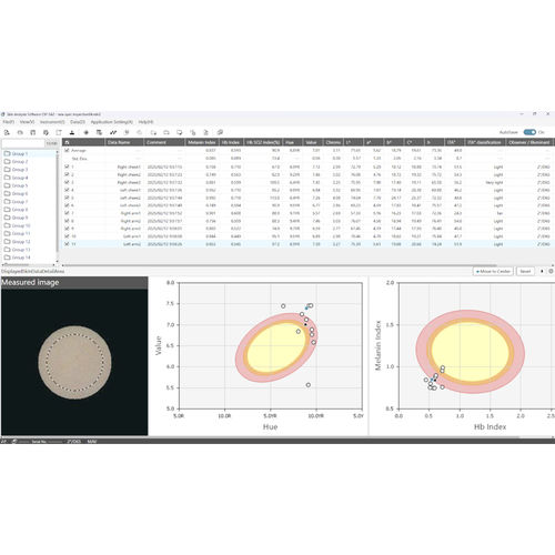 Bildanalyse-Software - CM-SA2 - Konica Minolta Sensing Americas - für medizinische Anwendungen