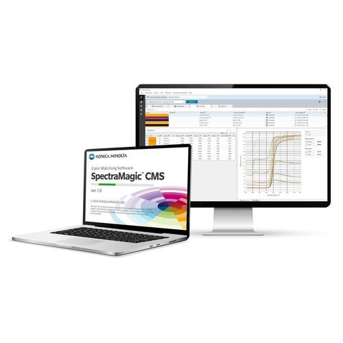 Software für Farbübereinstimmung - SpectraMagic™ CMS - Konica Minolta Sensing Americas - Berechnung / Visualisierung / Farbmetrik