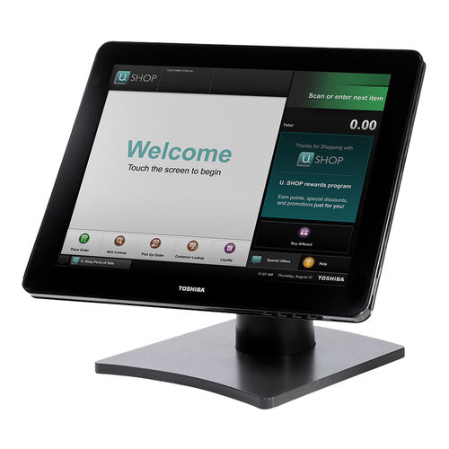 Monitor für POS - TCx™  - Toshiba TEC - LCD / mit Touchscreen / mit LED-Rückbeleuchtung