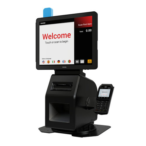 Terminal mit Touchscreen - Pro-X - Toshiba TEC - Kiosk / thekenmontiert / kompakt