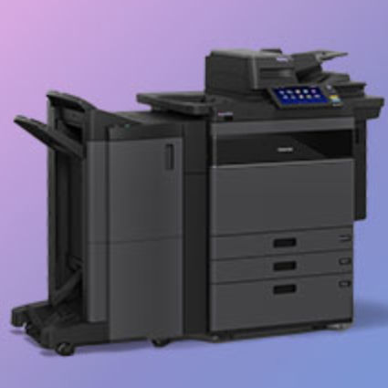 Multifunktionsdrucker - e-STUDIO series - Toshiba TEC - Impakt / bodenstehend / Farb