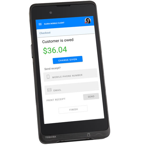 Android-Telefon - TCx® M1 - Toshiba TEC - für Banken / Handgerät