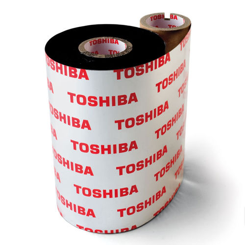 Thermotransferband auf Wachsbasis - AG4 - TOSHIBA TEC Europe Retail Information Systems - Harz / für Strichcodedrucker / schwarz