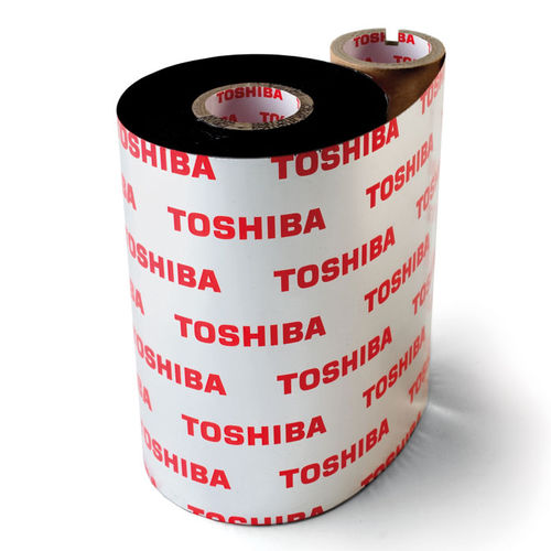 Thermotransferband auf Wachsbasis - AW6F - TOSHIBA TEC Europe Retail Information Systems - für Strichcodedrucker / schwarz