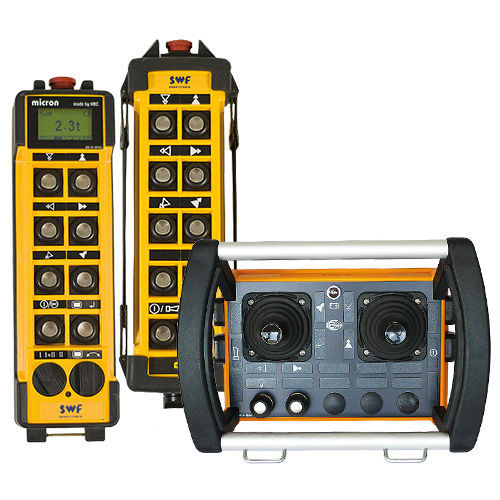 Funkfernsteuerung - RadioMaster - SWF Krantechnik GmbH - Joystick / für Hebemaschine / Anzeige