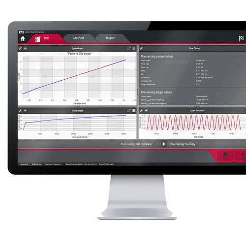 Datenanalysesoftware - Bluehill® Fracture - Instron - für Werkstoffprüfung / Reporting / für Prüfmaschine