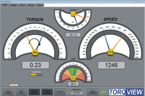 Überwachungssoftware - TorqView - Sensor Technology Ltd - Prozesssteuerung / für Drehmomentmessung