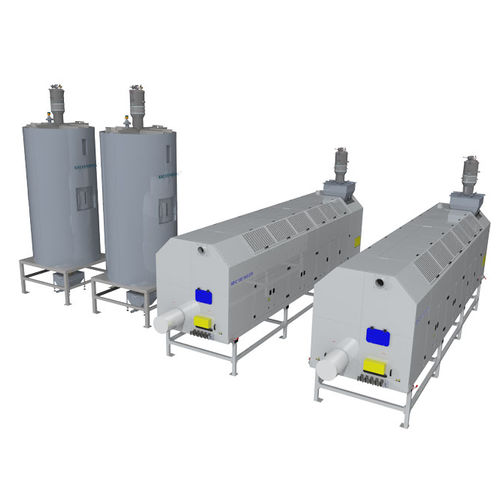Infrarot-Trockner - PET-Booster® - KREYENBORG GmbH & Co. KG - Trommel / kontinuierlich / für die chemische Industrie