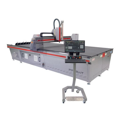 CNC-Fräsmaschine / 3-Achs - Fresat - Protek Srl - vertikal / für Verbundstoffe / für Aluminium