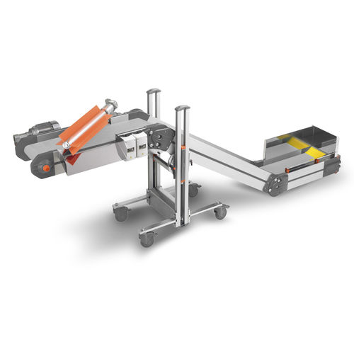 Rotationsabscheider - WP - ROMA SRL - für Schüttgut / für die Lebensmittelindustrie / horizontal
