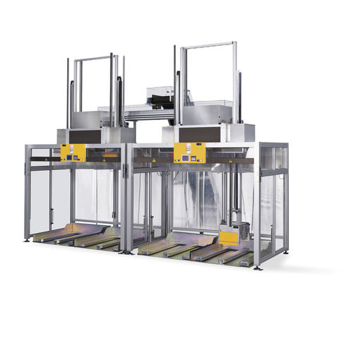 Vertikal-Schiebetür - ROMA SRL - für Förderbänder / automatisch