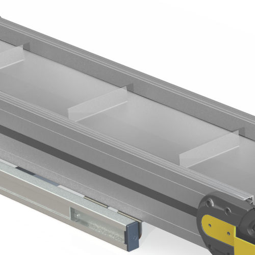 PVC-Förderband - ROMA SRL - aus PU / Steil / für die Lebensmittelindustrie