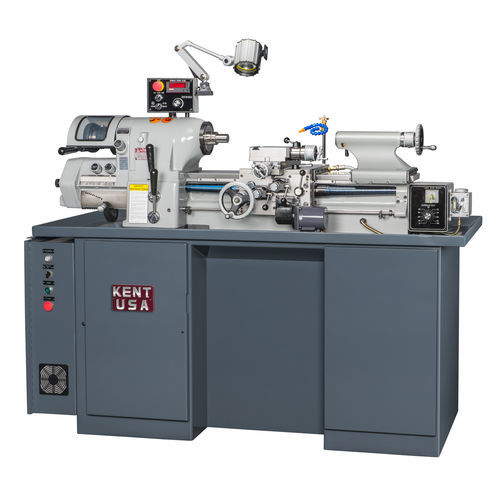 Konventionelle Drehmaschine - CTL-618EVS - Kent Industrial - horizontal / 2-Achs / Hochpräzision