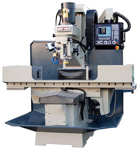 CNC-Fräsmaschine / 3-Achs - TW-40Qi/MCO	 - Kent Industrial - vertikal / mit festem Tisch