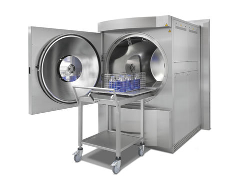 Laborautoklav - HX 2D Series - Systec GmbH & Co. KG - Prozess / vertikal / mit Frontöffnung