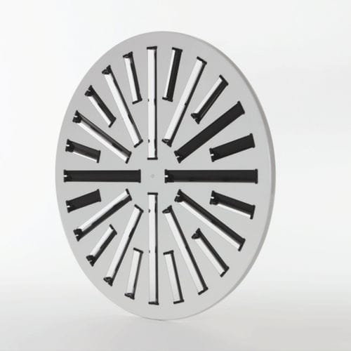 Kreisförmige Luftdurchlass - DAM01C series - TECNICA - deckenmontiert / wandmontiert / Einbau