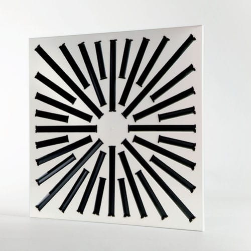 Kreisförmige Luftdurchlass - DAM31 series - TECNICA - Einbau / Induktion / Kunststoff