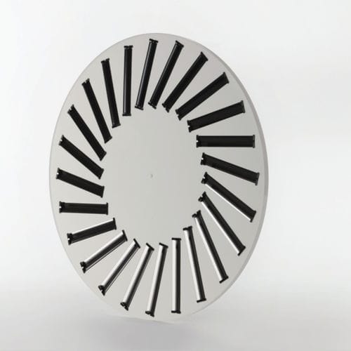Kreisförmige Luftdurchlass - DAM02C series - TECNICA - Einbau / Induktion / Kunststoff