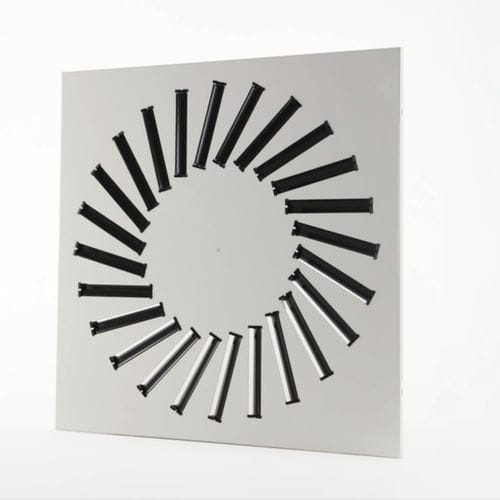 Quadratische Luftdurchlass - DAM02 series - TECNICA - Einbau / Induktion / Kunststoff