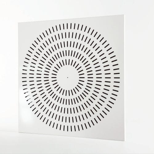 Quadratische Luftdurchlass - DAM71 series - TECNICA - Einbau / Induktion / Metall