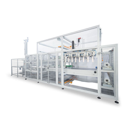 Horizontale Absackmaschine - Villani Giovanni srl - automatisch / für Flaschen / mit hoher Drehzahl