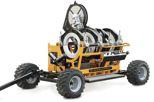 Stumpfschweißmaschine - POLYROVER630 ALLTERRAIN - Worldpoly Pty Ltd - PLC-gesteuert / hydraulisch
