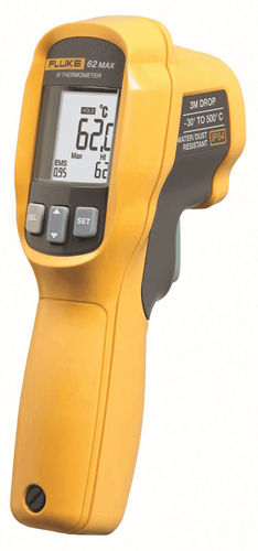 Infrarot-Temperatursensor - Fluke 62 MAX - Worldpoly Pty Ltd - Flansch / für Prozess / robust